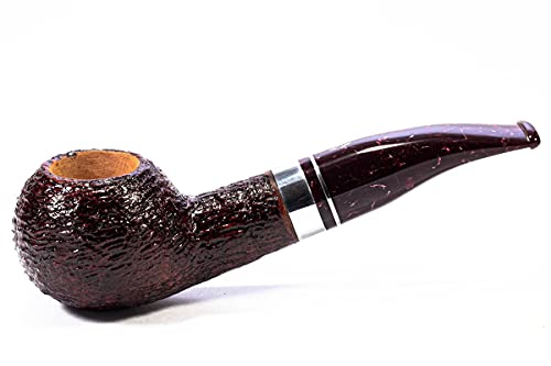Savinelli Sac rustique pipe en bois précieux sculptée selon la tradition italienne