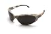 Edge Eyewear TSM216CF Dakura Polarized Safety Glasses, Camouflage with Smoke Lens