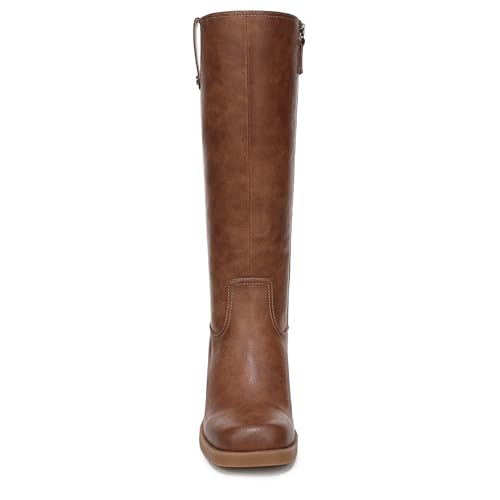Dr. Scholl's Women's Joplin Knee High Boot Dark Honey Brown - Wide Calf 8.5 M2