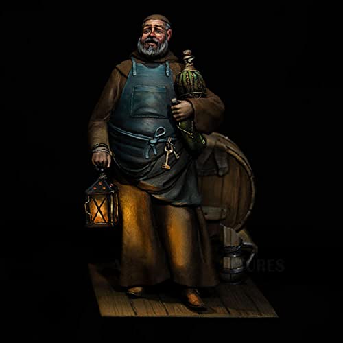 Kit Modelo Figura Guerrero Antiguo 1:24 Resina Sin Pintar miniatura 3
