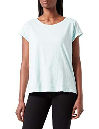 Preisvergleich Produktbild edc by ESPRIT Damen 991CC1K304 T-Shirt, 480 / LIGHT Turquoise, L