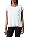 Produktbild edc by ESPRIT Damen 991CC1K304 T-Shirt, 480/LIGHT Turquoise, L