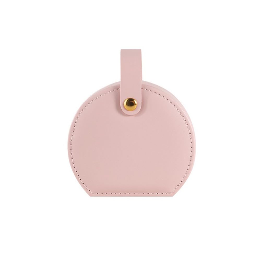 Kx9Lb8d jewellery storage Mini Travel Portable Jewelry Organizer for Vanity Case(Pink)