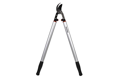 Cofan Tijeras de podar con mangos de aluminio | Cortaramas profesional de 75 cm | Forjadas en acero al carbono con corte clásico