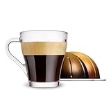 Double Espresso Coffee Pods (20 Pods, Chiaro+Dolce)