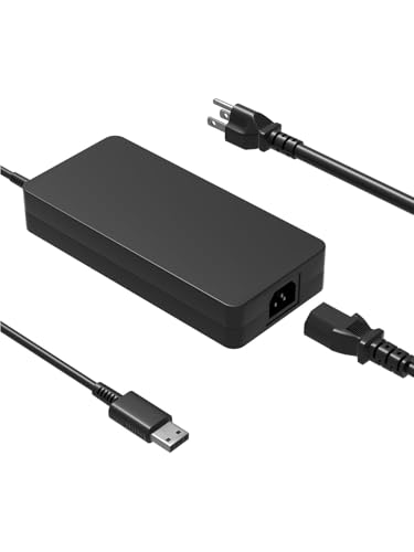 HSXIRQA 330W 280W AC Charger Compatible with MSI Raider GE66 GE67 GE68 GE76 Titan GT77 Vector 16 17 A16 GP66 GP77 GP66 Leopard Stealth A16/A18 16 17 GS77 Creator A16/16 X17 Z16 Z17 Laptop