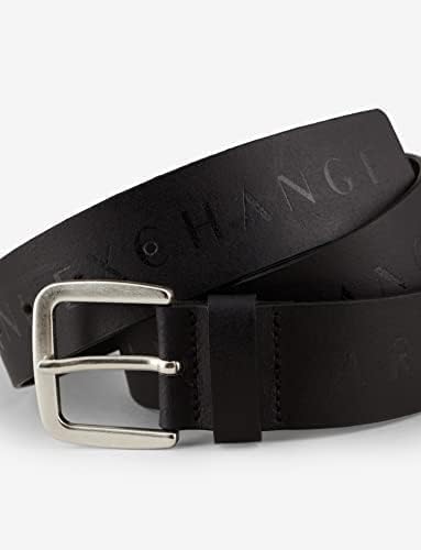 Armani Exchange mens Logo Print Belt - Image 4