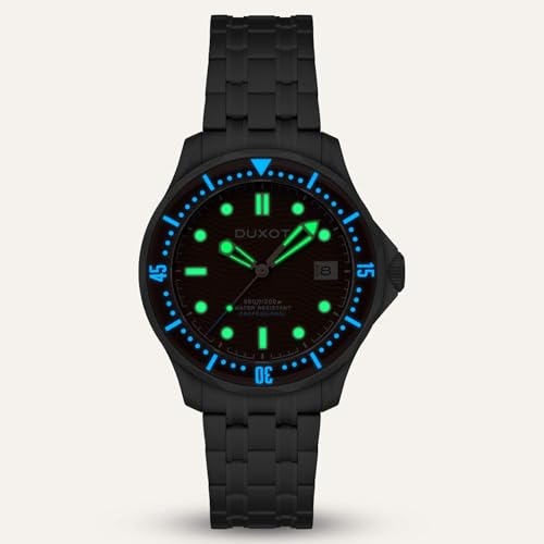 Image of DUXOT Henri Men's Automatic Dive Watch - Japanese Movement, 41mm Stainless Steel Case, Water Resistant 200m, Stainless Steel Bracelet, DX-2060