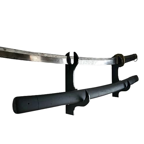 Suporte de parede para exibição de espada, 1 par de suporte de espada de acrílico, suporte de espada