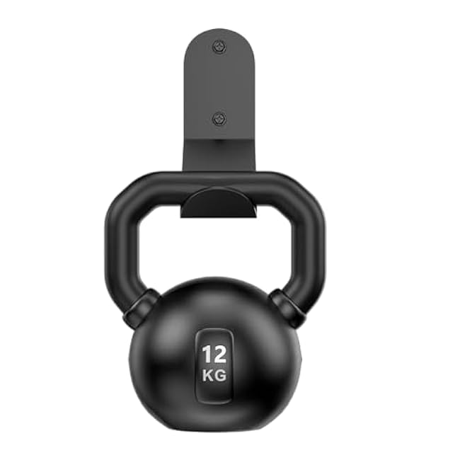 Kettlebell Rack Heavy Duty Kettlebell Storage Holders Wall Mount Kettlebell Hanger for Workout Room Commercial Gym Home Gym