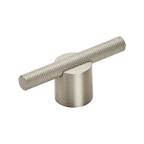 Amerock | Cabinet Pull | Silver Champagne | 5/8 inch (16 mm) Center to Center | Transcendent | 1 Pack | Drawer Pull | Drawer Handle | Cabinet Hardware