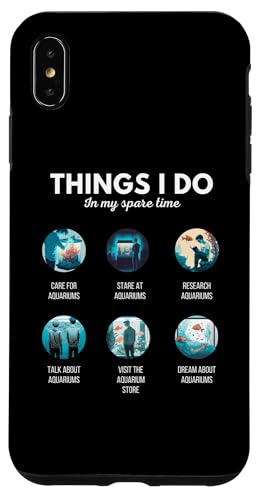 The Addiction Aquarium-Liebhaber, lustige Aquarienzucht Hülle für iPhone XS Max