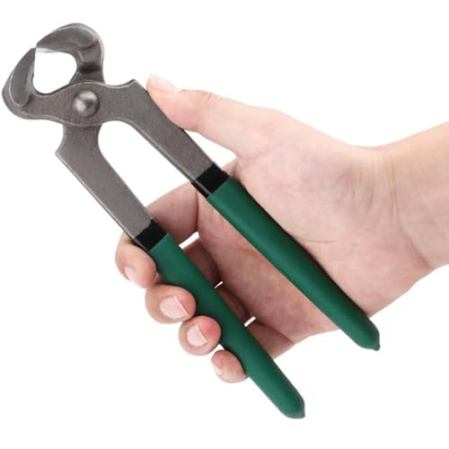 TQPGJJL Alicates ergonómicos for recortar pezuñas con agarre cómodo y revestimiento de plástico. Alicates que reducen la fatiga de las manos for caballos, cabras y ovejas | Diseño fácil de apretar.