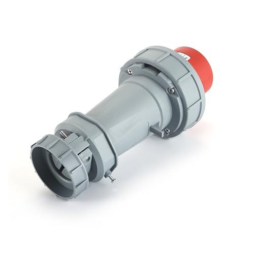 Enchufe industrial 63A 5P 415V IP67 móvil para evitar cortes de luz por humedad 4