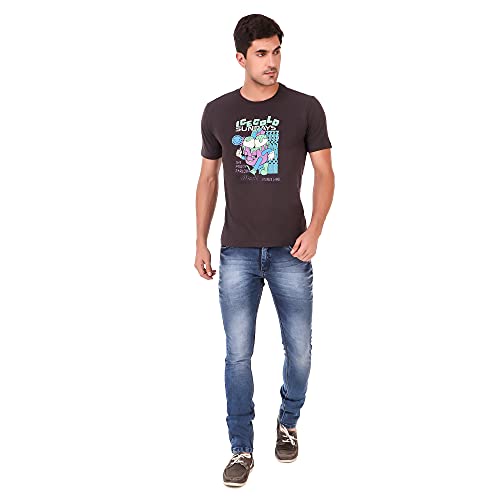 Image of Stories.Label Cotton Printed T-Shirts for Men in Regular Fit and Round Neck