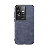 Kepuch Silklike Funda para Vivo IQOO 11 - Case Carcasa Placa de Metal Incorporada para Vivo IQOO 11 - Azul