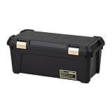 JEJアステージ(JEJ Astage) 劣化が少ない 収納ボックス 日本製 耐荷重 80kg 積み重ね 耐候性材料使用 [スタッド アクティブストッカー 800GD] 幅80×奥行38×高さ33cm アウトドア キャンプ 踏台 車載