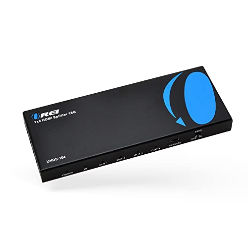 Special Orei UltraHD 4K @ 60 Hz 1 X 4 HDMI Splitter 1 in 4 Out 4 Port 4: 8-Bit - HDMI 2.0, HDCP 2.0, 18 Gbps, EDID, Duplicate / Mirror 4K Screens - UHDS-104 Discount 80% Orei UltraHD 4K @ 60 Hz 1 X 4 HDMI Splitter 1 in 4 Out 4 Port 4: 8-Bit - HDMI 2.0, HDCP 2.0, 18 Gbps, EDID, Duplicate / Mirror 4K Screens - UHDS-104