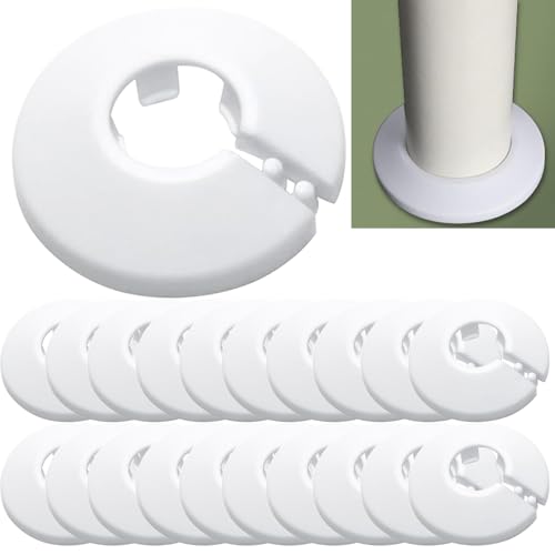 20 Stück Heizungsrohr Rosette, 12mm (Es gibt vier verschiedene...