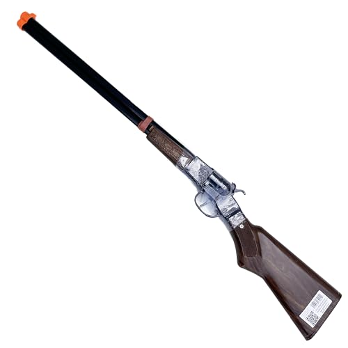 PARRIS CLASSIC QUALITY TOYS EST. 1936 Yellow Ranger Rifle : Die-Cast Metal Roll Cap Toy Rifle for Kids Cowboy Role Play and Wild West Adventure
