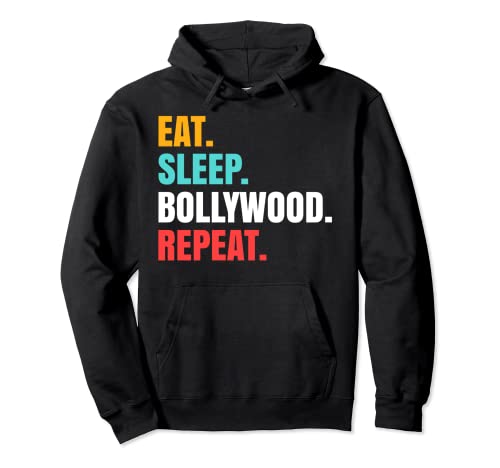 Bollywood Movie Lover Cool Retro Hindi Indian Cinema Vintage Pullover Hoodie