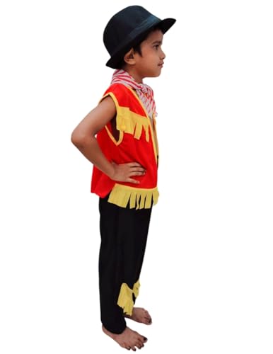 Image of BookMyCostume American Cowboy International Kids Fancy Dress Costume - Halloween Theme - Imported 3-4 years