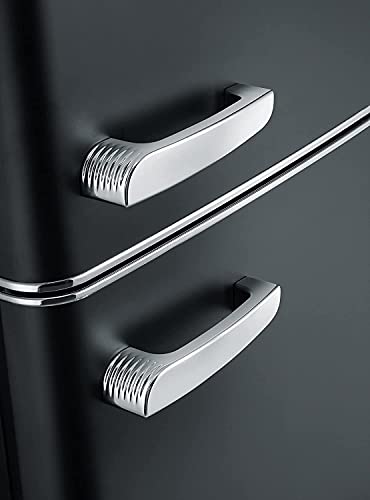 Severin RKG 8932 Retrò - Frigorifero Doppia Porta, 208 Litri, Classe A++, Statico, colore Nero - 4