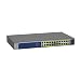 Produktbild Netgear GS524PP Switch 24 Port Gigabit Ethernet LAN PoE Switch (mit 24x PoE+ 300W erweiterbar, Plug-and-Play, Desktop oder 19 Zoll Rack-Montage, ProSAFE Lifetime-Garantie)