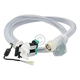  daniplus Sicherheits-Zulaufschlauch, Sicherheits Schlauch 1,5m mit Magnetventil passend für Siemens Bosch 667327
