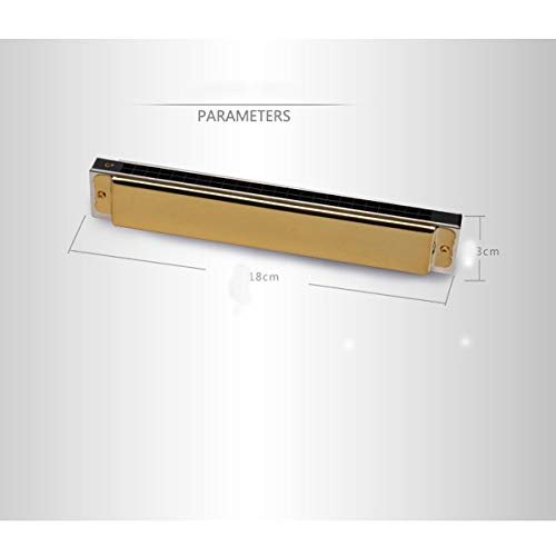 KMDSM Harmonica 24 trous Tremolo Harmonica Set 12 tons Harmonica professionnel (Or), Convient aux débutants, Performeurs… - Les Beatles, Paul McCartney, John Lennon, RIngo Starr, George Harrison KMDSM Harmonica 24 trous Tremolo Harmonica Set 12 tons Harmonica professionnel (Or), Convient aux débutants, Performeurs… – Image 6