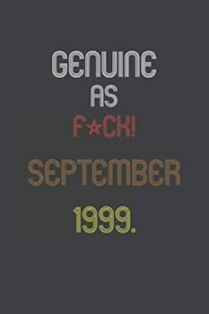 GENUINE As F*ck SEPTEMBER 1999. Notebook