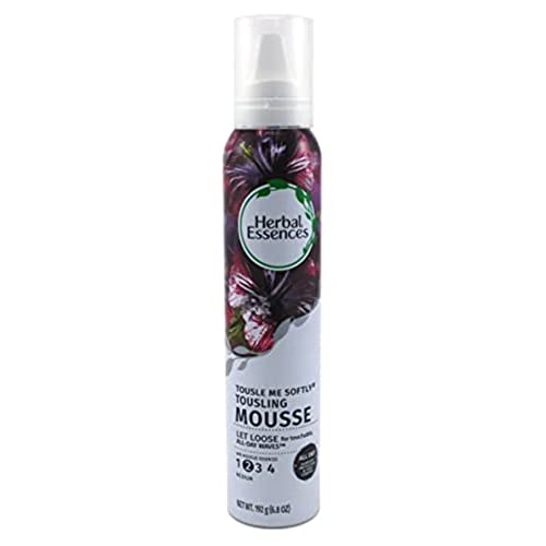 Herbal Essences Mousse 6.8 Ounce Tousle Me Softly Tousling (201ml) (Pack of 2)