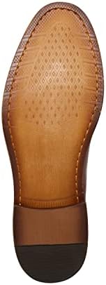 Steve Madden Men's Haydn Chelsea Boot, Tan Leather, 10 | Image 3