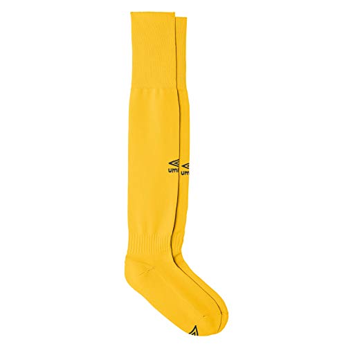 Umbro Kids' Club Soccer Sock, Yellow, Youth Large