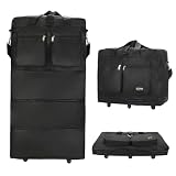 Zephviora Sac de Voyage Pliable 125L avec roulettes, Grand Sac à roulettes...