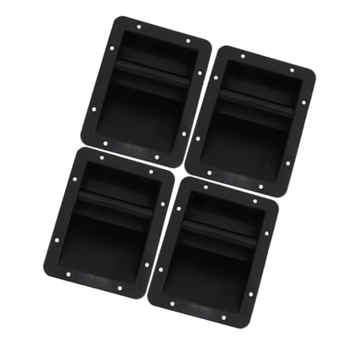 Asas de plástico negro LIFKOME para altavoz y gabinete audio paquete de 4 piezas