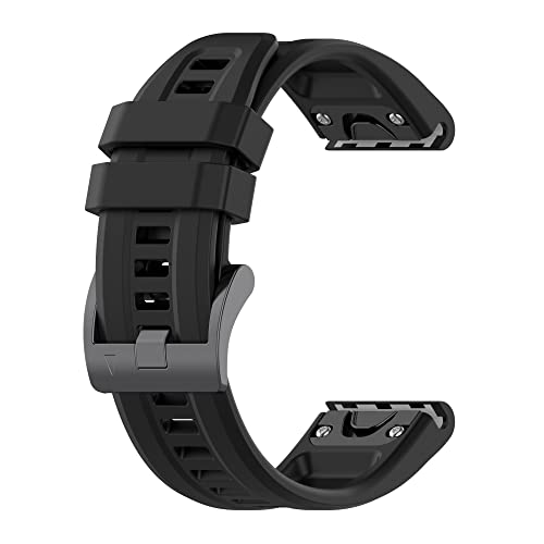 Wownadu 26mm Quick Release Watch Straps Compatible for Garmin Fenix 7X Strap, Fenix 6X / 5X GPS Band - Image 2
