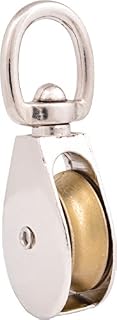 Sterling PULZ8 Single Swivel Pulley Wheel, silver