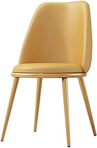 Chaise en velours salle à manger au design chic et pieds métalliques robustes
