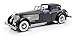 Esval Models 1937 Duesenberg SJ Town Car by Rollson (Half Open) in 1:43 Scale