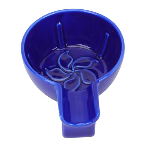 Anneome 1pezzi Ciotola Per Rasatura Uomo in Ceramica Design Bolle Contenitore Per Schiuma Da Barba Semplice Per Trasporto e Conservazione Casa