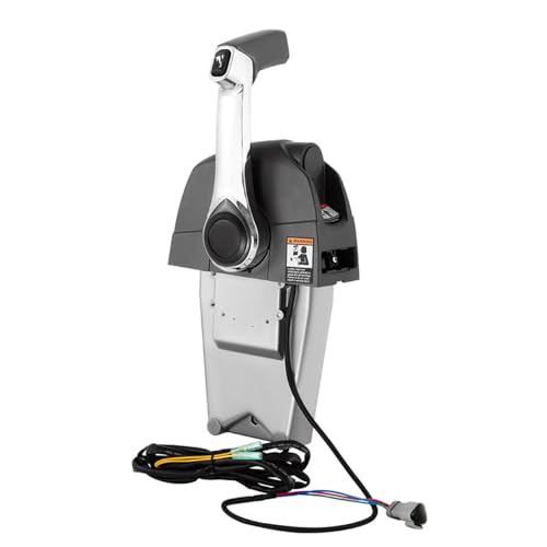 Tendparts Single Lever Binnacle Mount Remote Control 5006182 176375 Compatible with Johnson Compatible with Evinrude