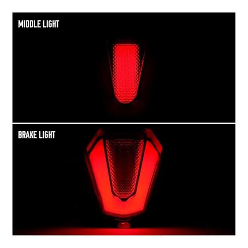 Feu stop moto LED intégré 12V résout le manque de visibilité GSXR - 6