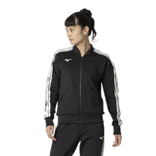 MIZUNO(ミズノ) トレーニングウェア ストレッチスウェット トラックジャケット ジャージ 動きやすい 32MCB335 レディース