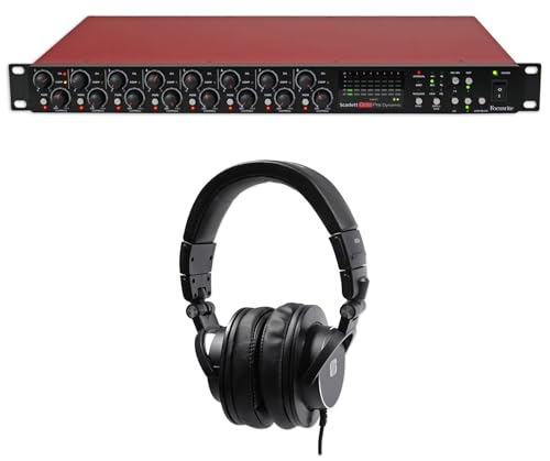 Audiosavings Bundle: Scarlett OctoPre Dynamic 8-Channel Microphone Mic Preamp+ADAT 192 kHz Bundle with HD9 Professional Closed-back Studio Reference Monitoring Headphones (2 Items) -  SCARLETT-OCTOPRE-DYNA+HD9-AM