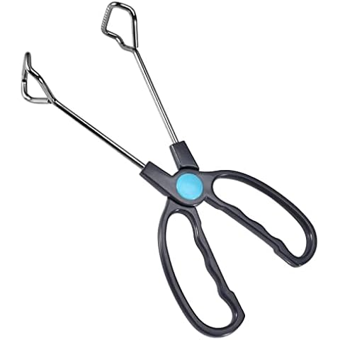 Kitchen Tongs Stainless Steel Kitchen Serving Tongs Multi-Purpose Scissor Tong for Baking Cooking Grilling Serving Tool Cover