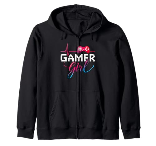Diseño Gamer Girl Sudadera con Capucha