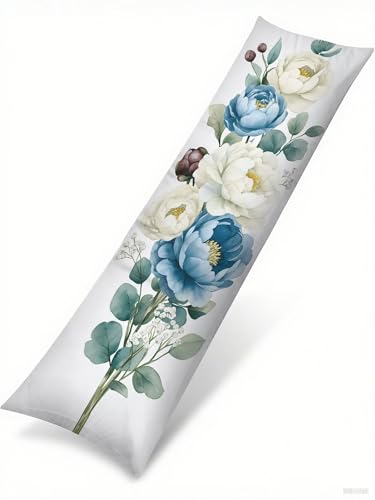 Housse traversin 60x180 cm beige sarcelle o-1790 à zip