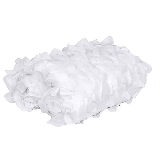 Filet de ombrage blanc militaire 4x8m pour sublimer votre décoration de jardin