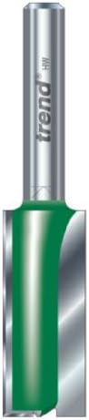 Trend C172X1/2TC CraftPro 1/2" Shank Straight Router Cutter Bit -Diameter 12mm; Cutting Length 63mm; Tungsten Carbide Tipped